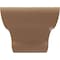 Ekena Millwork 12"W x 24"D x 12"H Wide Carmel Rough Cedar Woodgrain TimberThane Corbel, Primed Tan CORUR12X24X12CARRCPR - alternate 4